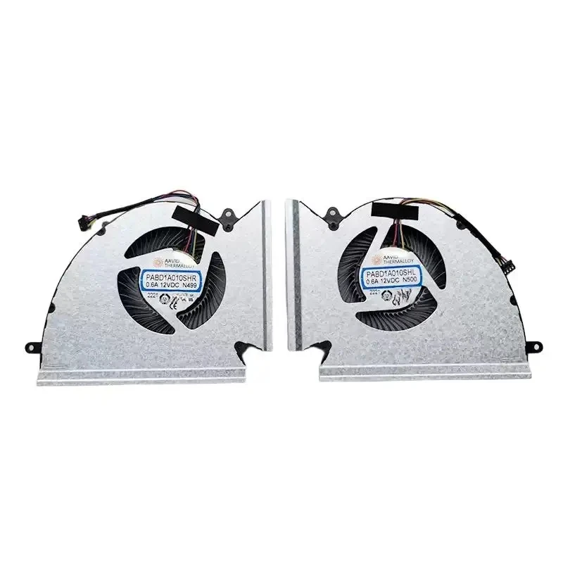 Compatible for  MSI GP76HX / GE77HX / GE77 / GL77 (MS-17K5 Platform) Cooling Fan, Part Number N499 / N500