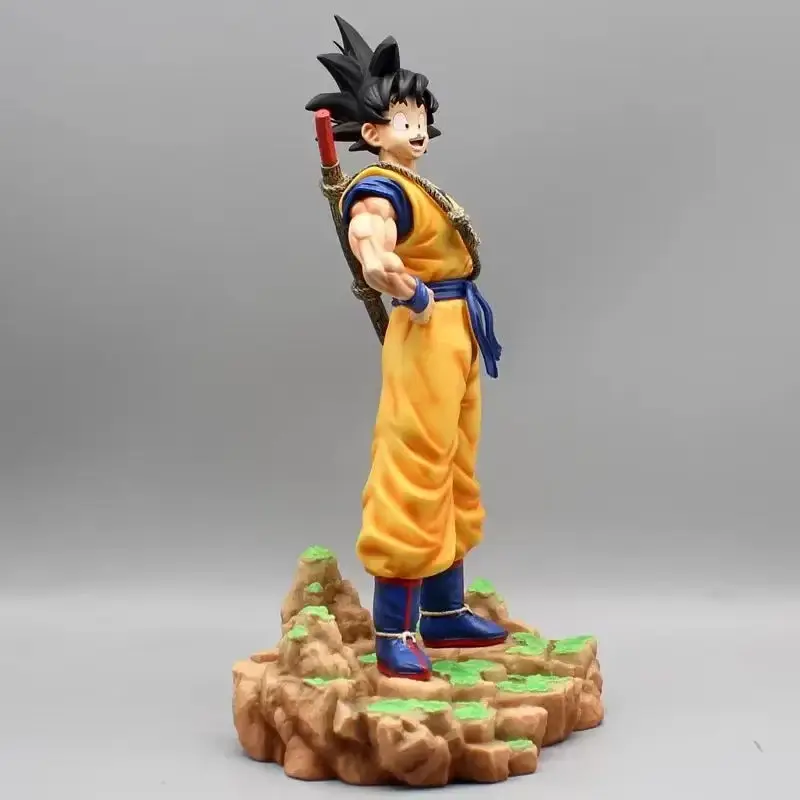 

Anime Dragon Ball Dream Sun Goku Figures Somersault Cloud Super Saiyan Standing Collection Statue Peripheral Model Pvc Gift Toy