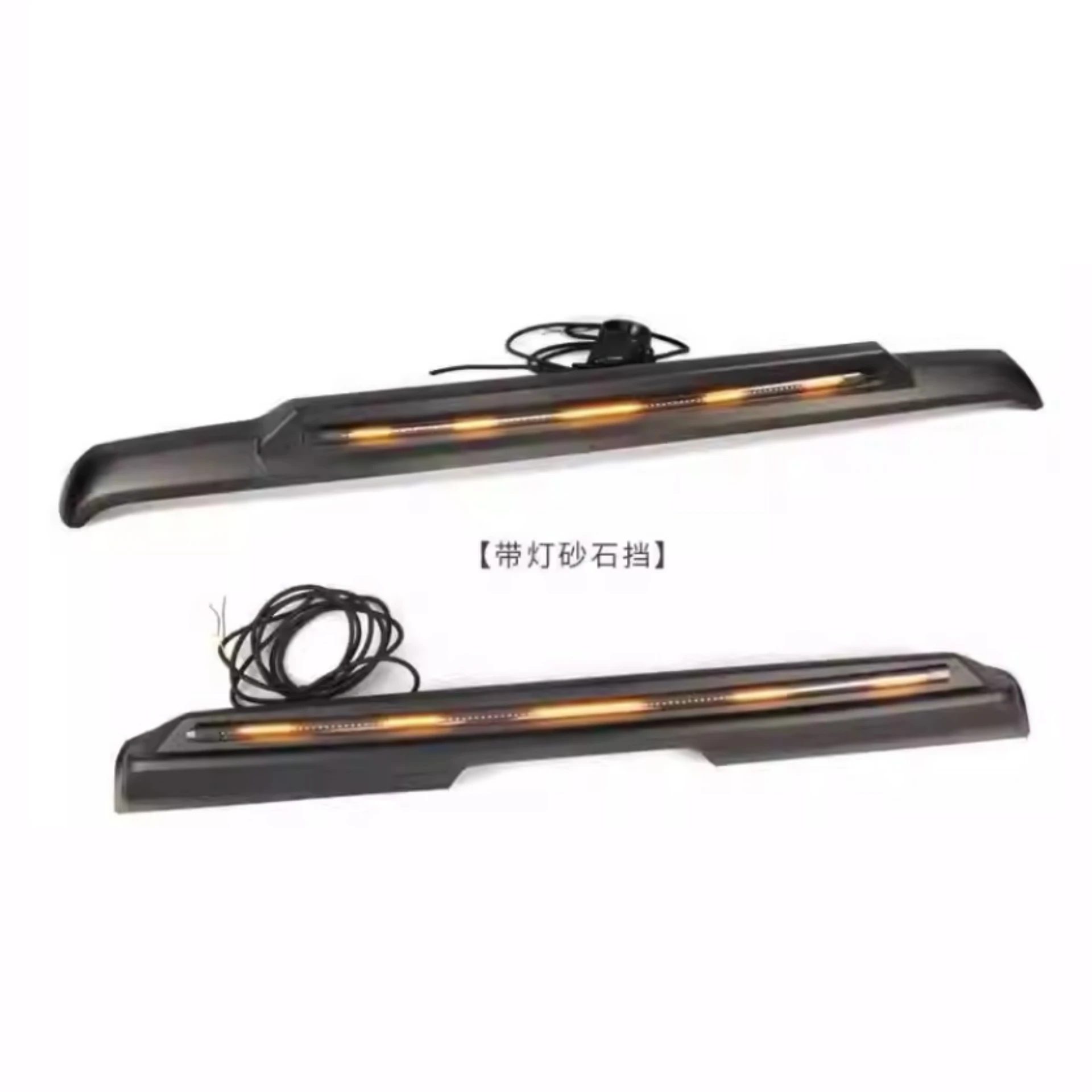 Body Kit ABS Material Engine Hood Trim with Light for WEY Tank 300 Strip Streamer Lamp Car Accessories