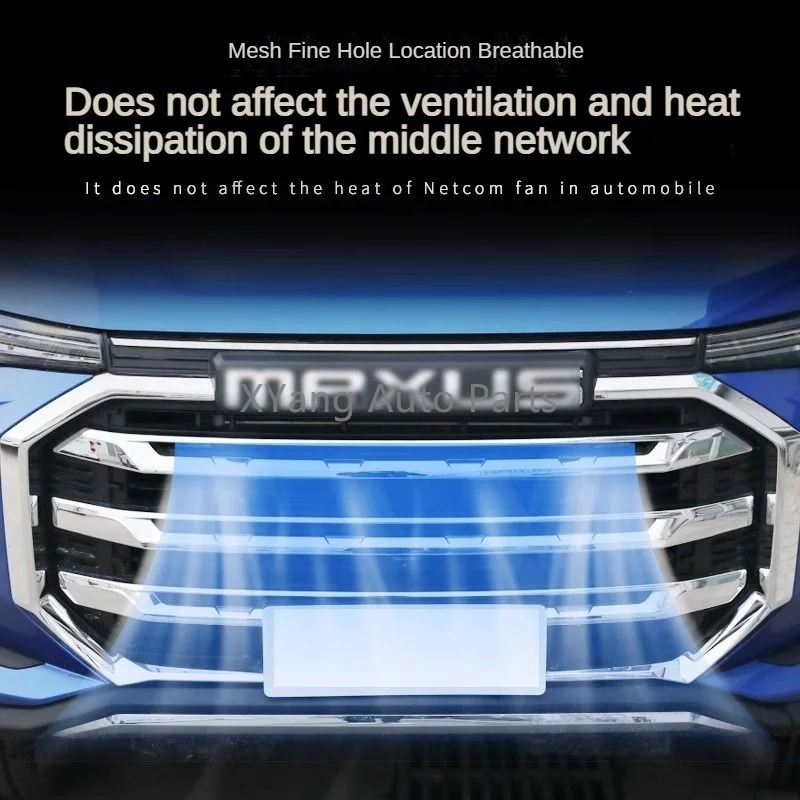 Car Front Grille Insect Net Anti-insect Dust Proof Inner Net Cover For Maxus T90 Max / LDV T60 Max