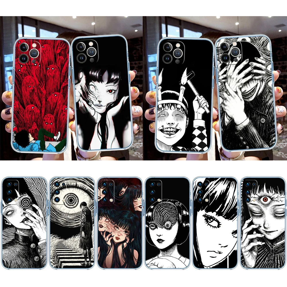 Funda para Teléfono IJ34 Horror Junji Ito Tomie para Moto E13 E15 E20 E22 E22I E22S E30 E32 E40 E7 E7I G Plus Power Play Stylus G22 G14