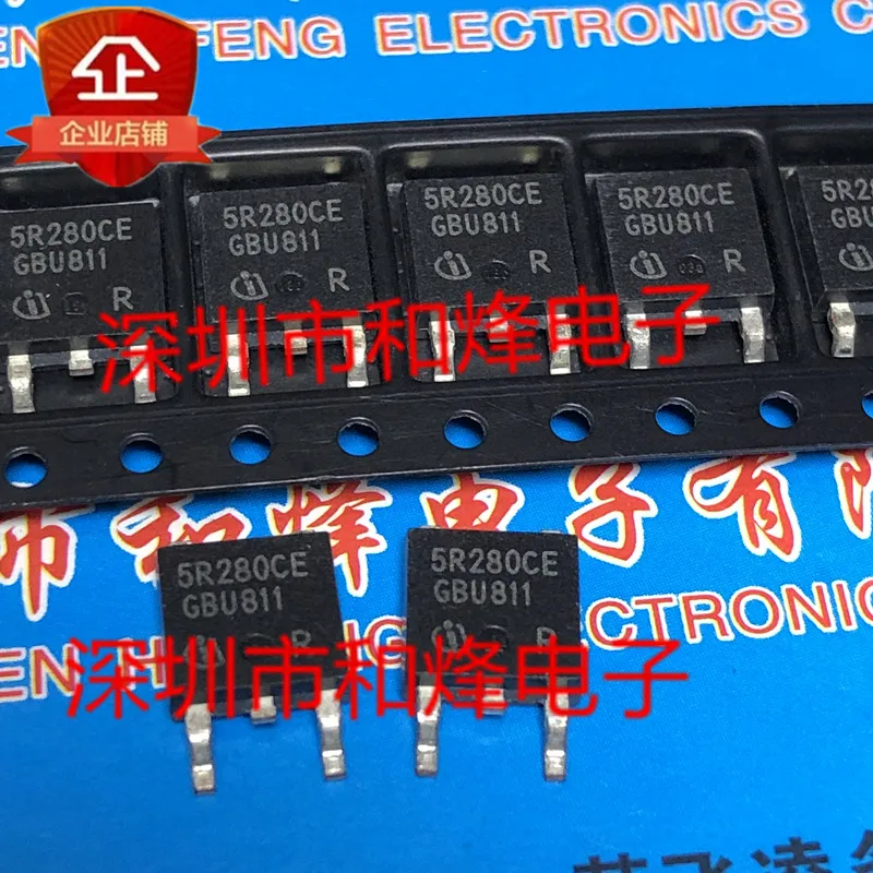 5PCS/Lot  5R280CE IPD50R280CE  TO-252 550V 18.1A