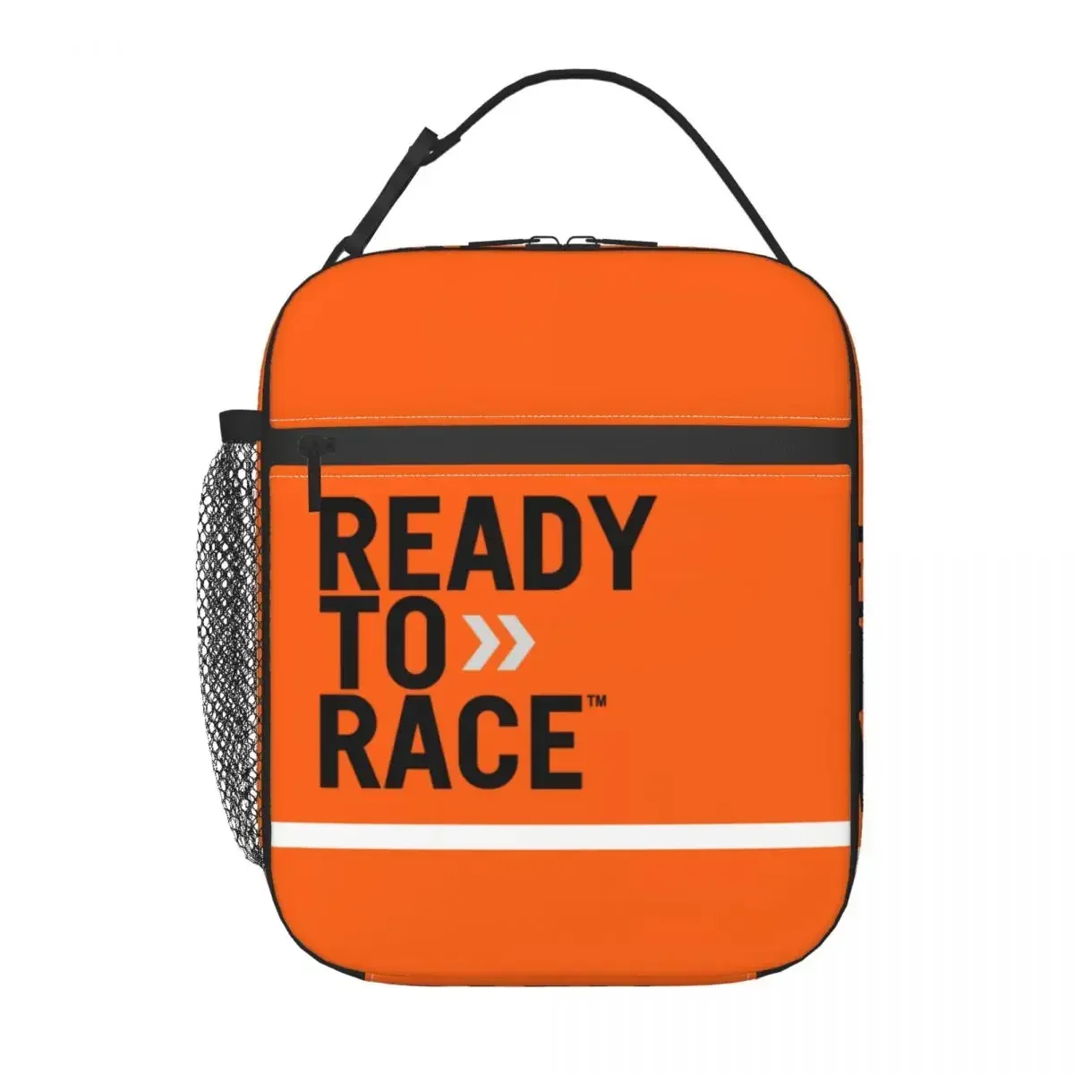Custom Bag Custom Ready To Race Logo Thermal Insulated Lunch Bag Motorcycle Rider Racing Sport Portable Lunch Tote For Work Scho