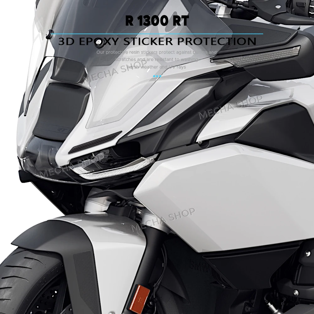 

R1300RT 2025 Accessories Protect 3D Stickers For R 1300 RT Front Fairing Decorative Decals Motorcycle