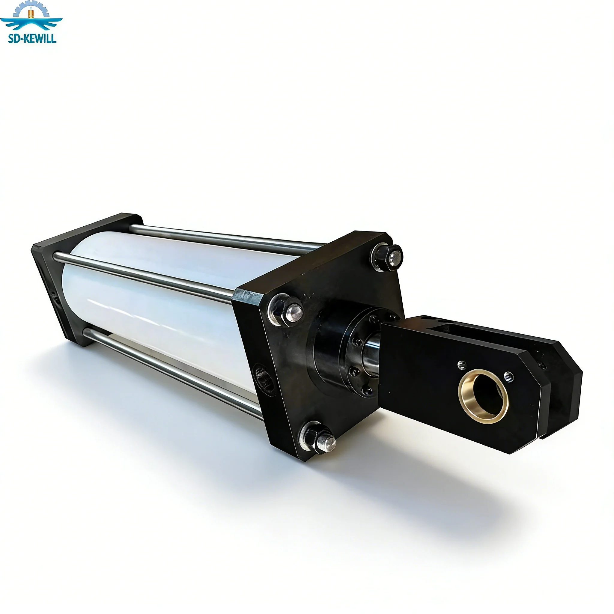 Heavy Duty Pneumatic Parts Long Stroke 820/950mm With Tail Rack Air Cylinder For Metallurgical/Steelmaking/Shoe Grinding Machine