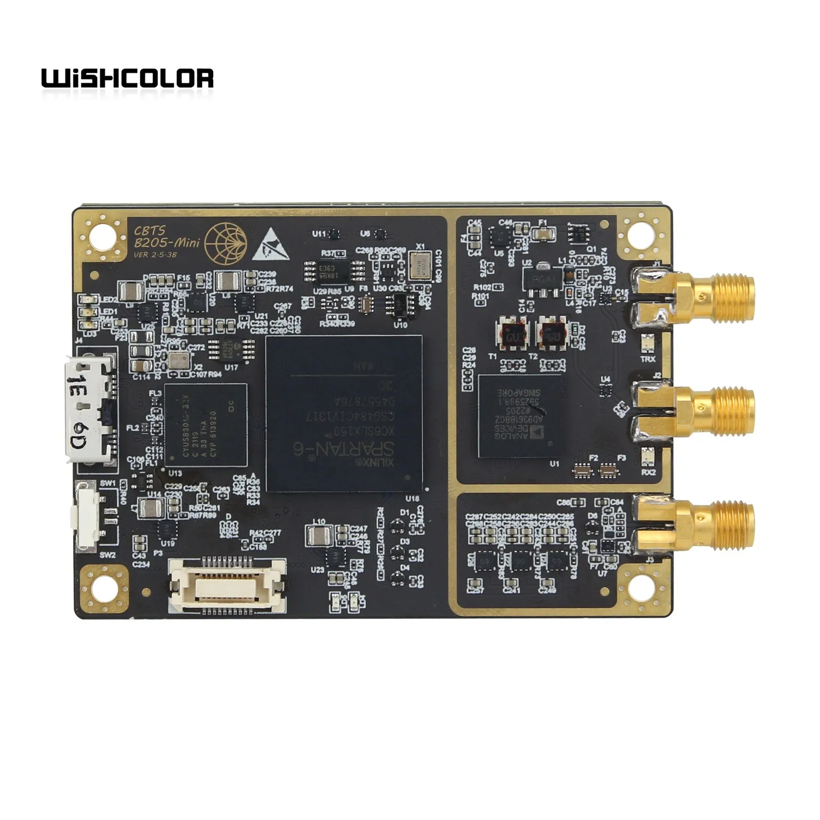 

Upgraded B205-MINI 70MHz-6GHz SDR Radio Board Software Defined Radio Compatible with USRP B205-MINI