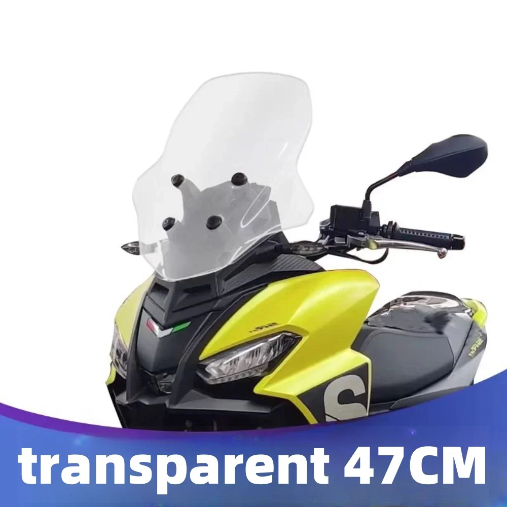 Kaca Depan Sepeda Motor Baru Cocok Aprilia SRGT200 SRGT200 Perlindungan Pelindung Angin untuk Aprilia SRGT200 SR GT 200