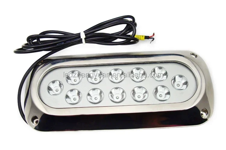 

RGB 36W 12V DC underwater marine lights/marine underwater led boat light/yacht underwater lamps