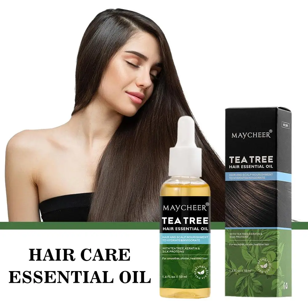 

Усилитель волос Tea Tree, уход за волосами, эфирное масло для волос, анти-сыворотка, против спутанных волос, масло для гладких волос, уход за волосами, эфирные волосы Gr H9r5
