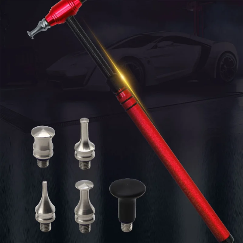 

COFA-37-56CM Регулируемый автомобильный молоток для ремонта вмятин, пластиковый корпус, инструмент для ремонта вмятин из листового металла, 5 шт., сменная головка