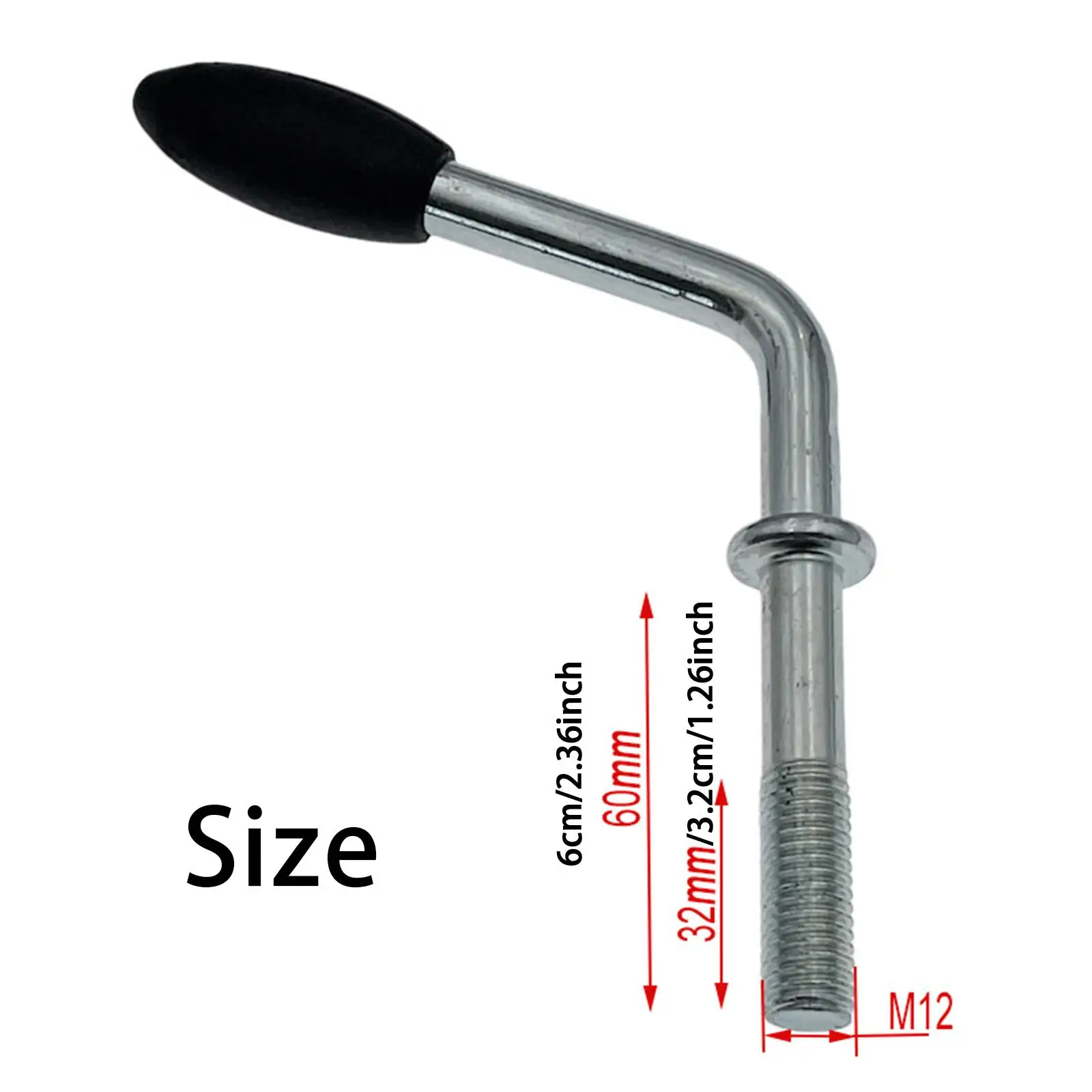 

Ручной механизм управления прицепом с рукояткой: простой в использовании, устойчивый, практичный, многофункциональный инструмент для прицепов, кемперов и автодомов