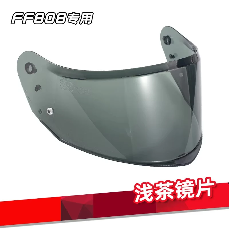 Viseira de capacete para capacete, viseira ff808 compacta st, viseira de capacete de motocicleta, para-brisa, lente de corte uv, acessórios de moto