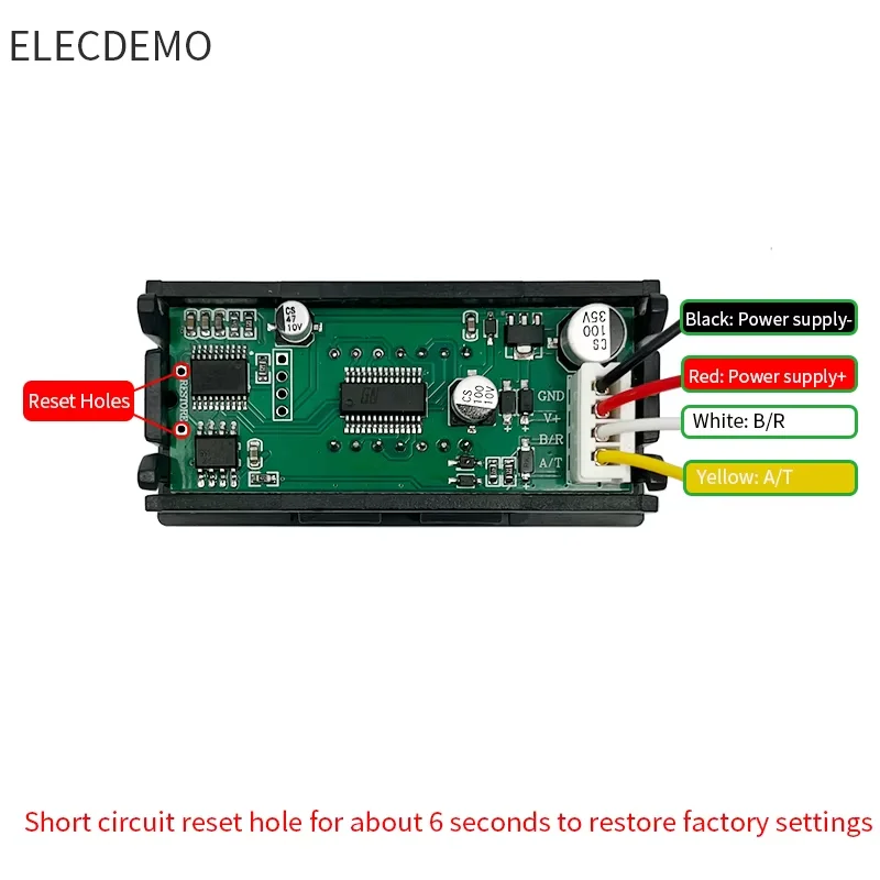 RS485 Modbus RTU LED Nixie Tube Clock Display Module, TTL UART Serial Port, High Brightness Industrial PLC Panel Meter DIY PCB