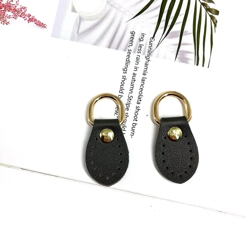 2 pezzi fatti a mano borsa fibbia cinghie PU pelle borse in metallo spalla borsa fai da te accessori moda motivo litchi fibbia a catena fibbia