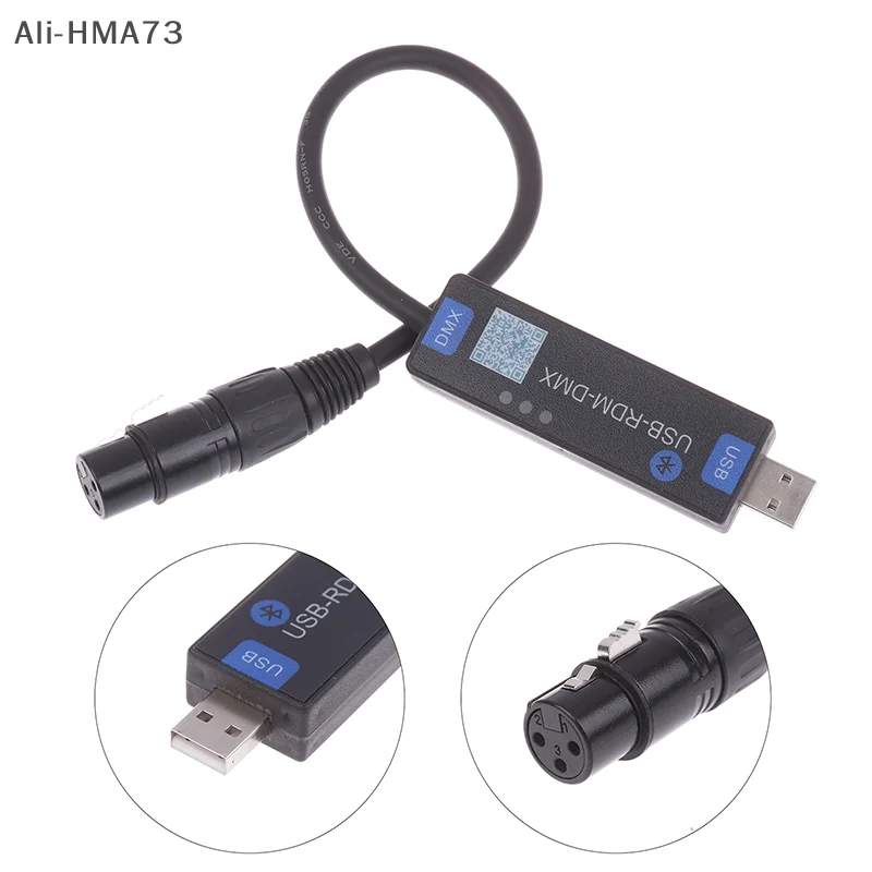 USB-RMD-DMX Мобильное приложение DMX Dialer Сценический светильник Беспроводной Bluetooth DMX-контроллер Инструмент поддерживает только устройства Android