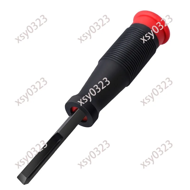 

8mm Woodworking Right Angle Chisel, Through Hole Grooving Chisel, Hinge Carving & Groove Cutting Hand Tool