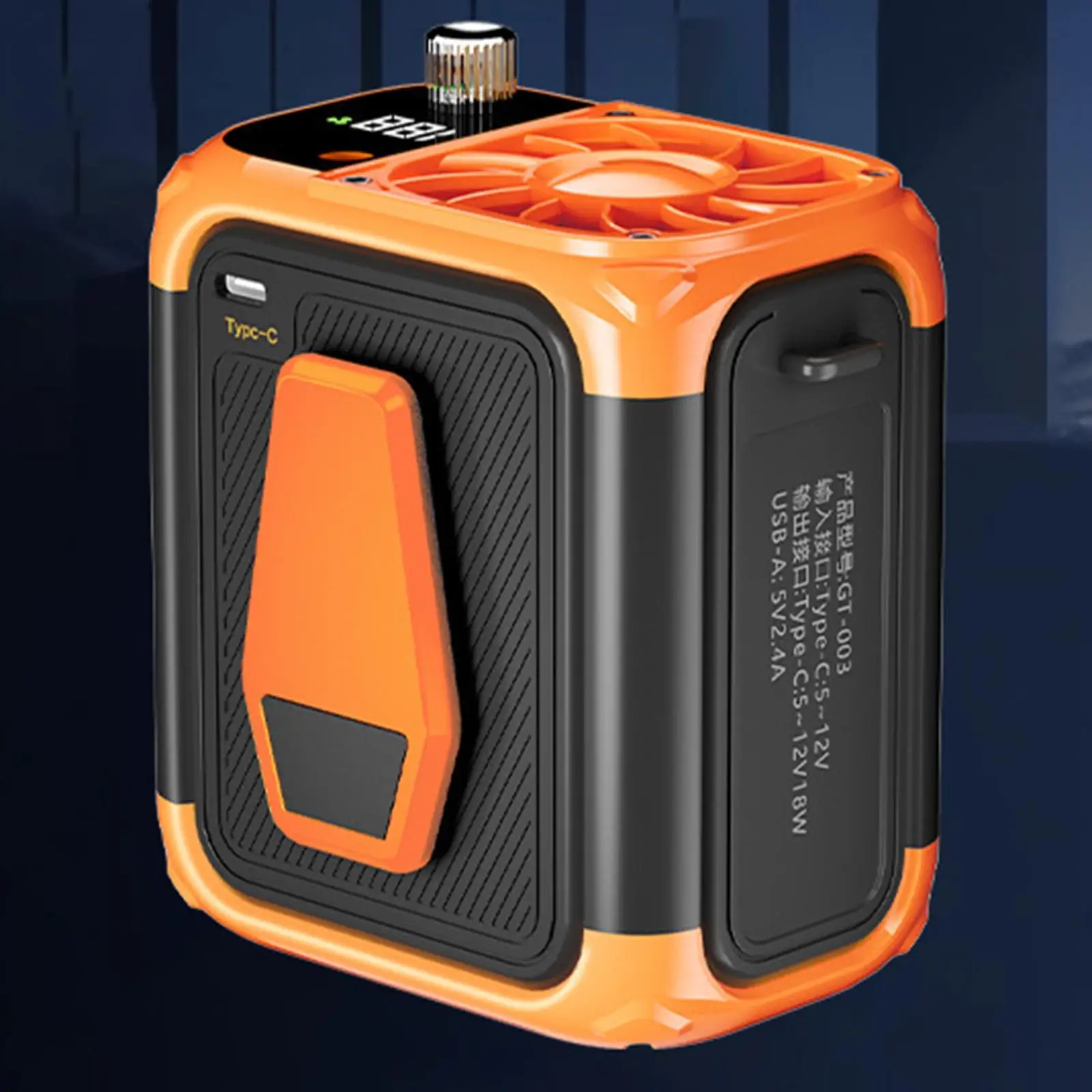 

Поясной вентилятор, сильный ветер, легкая подвесная шея для путешествий на открытом воздухе