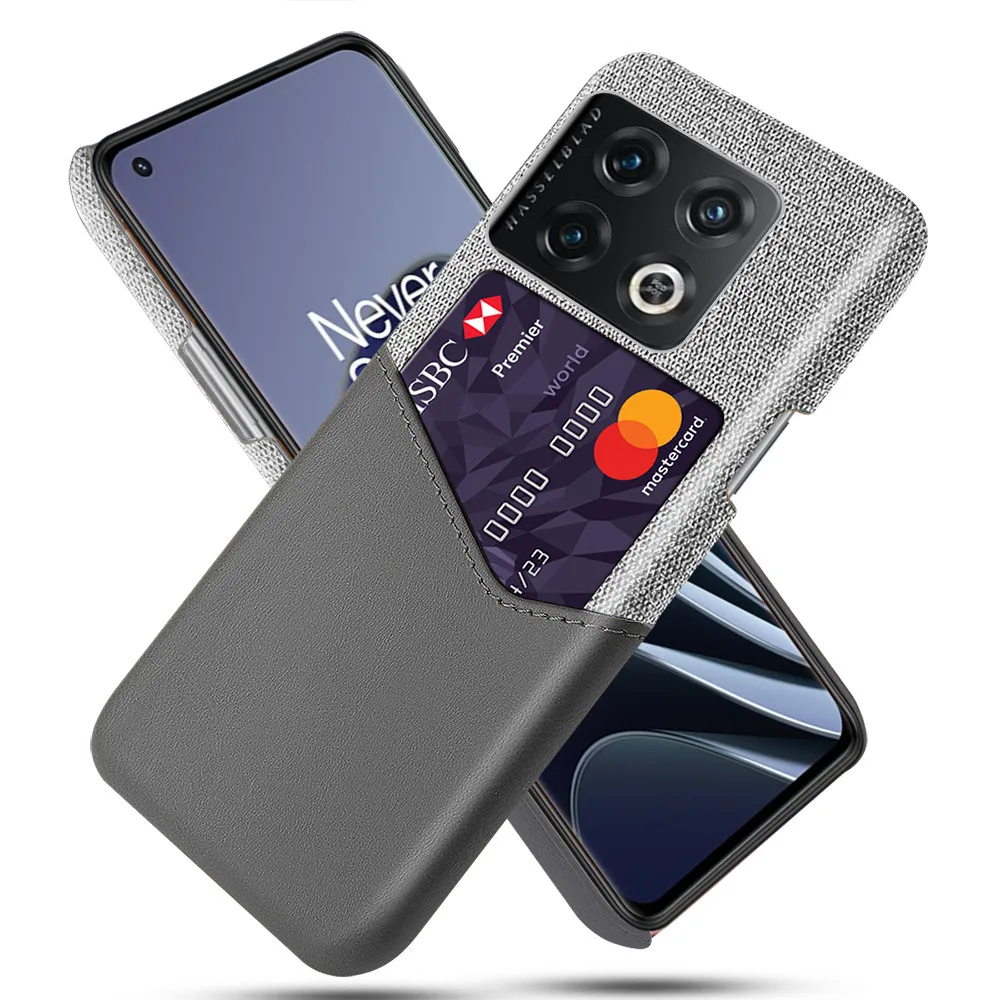 Credit Card Case Soft Cloth Case For Oneplus10 Pro 9 9pro 9R 8pro 8T 7T 6 6T 9RT one plus 10 Pro 9 Nord 2 N10 N20 N100 CE 2 5G