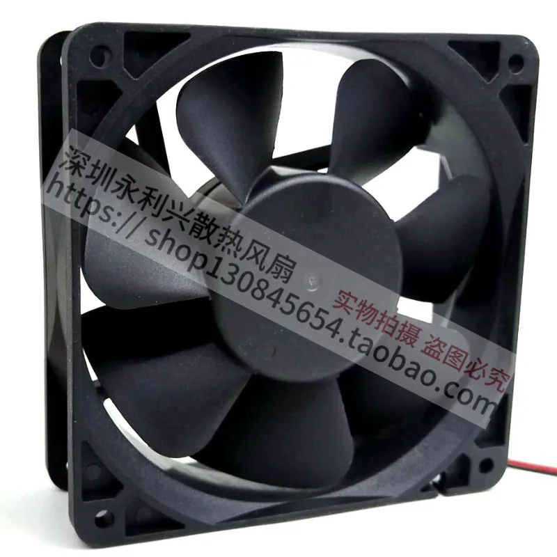 DC 12V 1.60A 12038 Dual Ball Bearing Industrial Cooling Fan High Airflow High Speed Heavy Duty Cooling Fan For Industrial Equipm