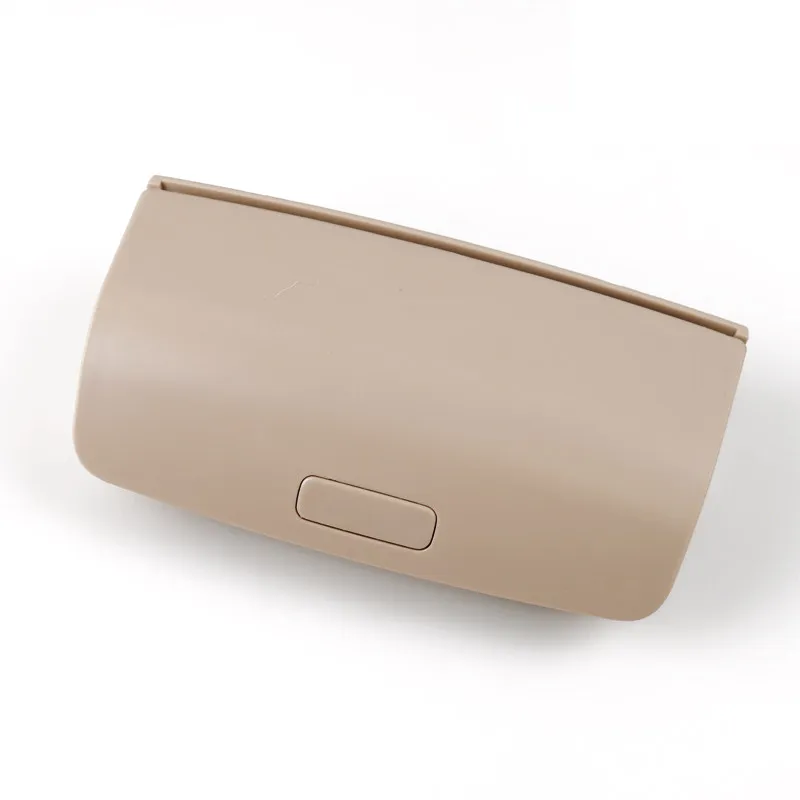 Plastic Car Sun Glasses Case Holder Sunglasses Storage Box For VW Tiguan Golf Passat CC Jetta Scirocco Gray / Beige