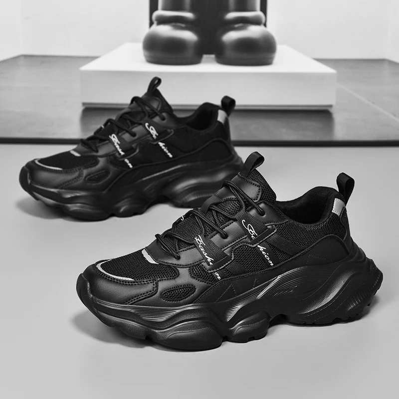 

Men's sports shoes new four season casual versatile breathable fashion wear-resistant light outdoor running leisure sports shoes