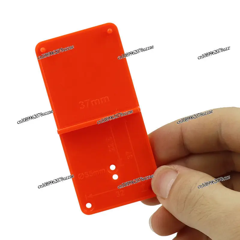 Hinge Opening Positioning Plate 35/40mm Door Panel Hinge Installation Ruler Cabinet Door Hole Punching Positioning Template
