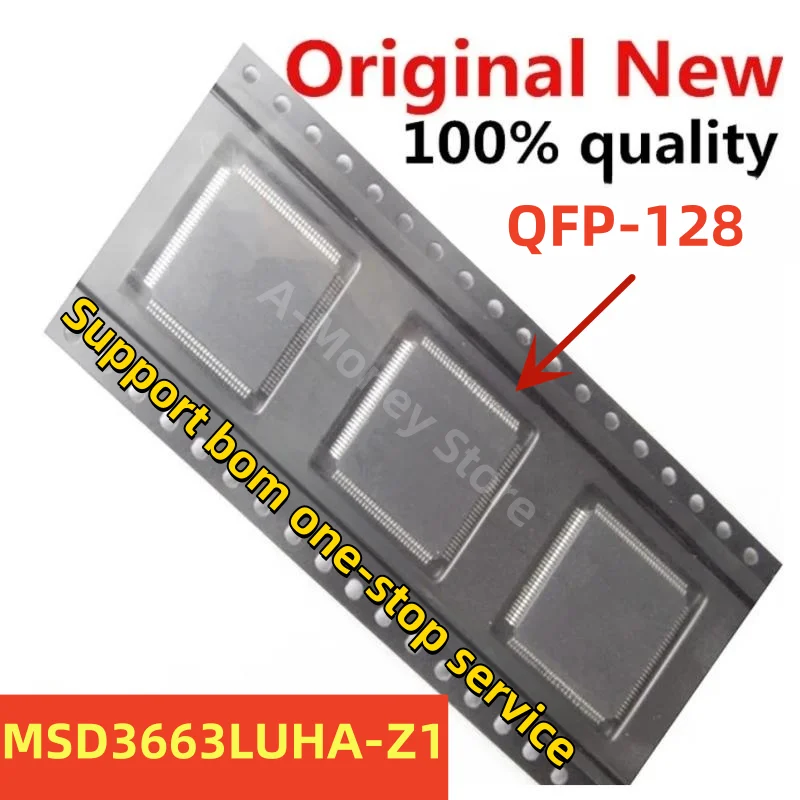 

(1pcs)MSD3663LUHA-Z1 MSD3663LUHA QFP-128