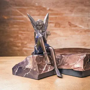 Blumenfee Harzstatue, Außendekoration, Garten, Terrasse, Rasen, dekorative Skulptur 6 Hauptverkaufspuppe Jardim - №5