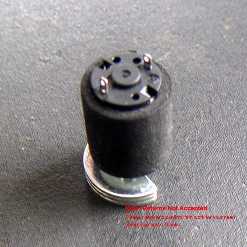 Mini Round 12mm DC 5V 6V 90mA Motor Vibration Motor Vibrator Massager with Buffer Cushion