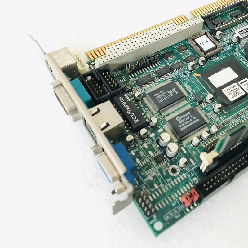 PCA-6753 Rev A2 PCA-6753F Voor Advantech Isa Half-Lengte Kaart Industriële Controle Apparatuur Machine Moederbord