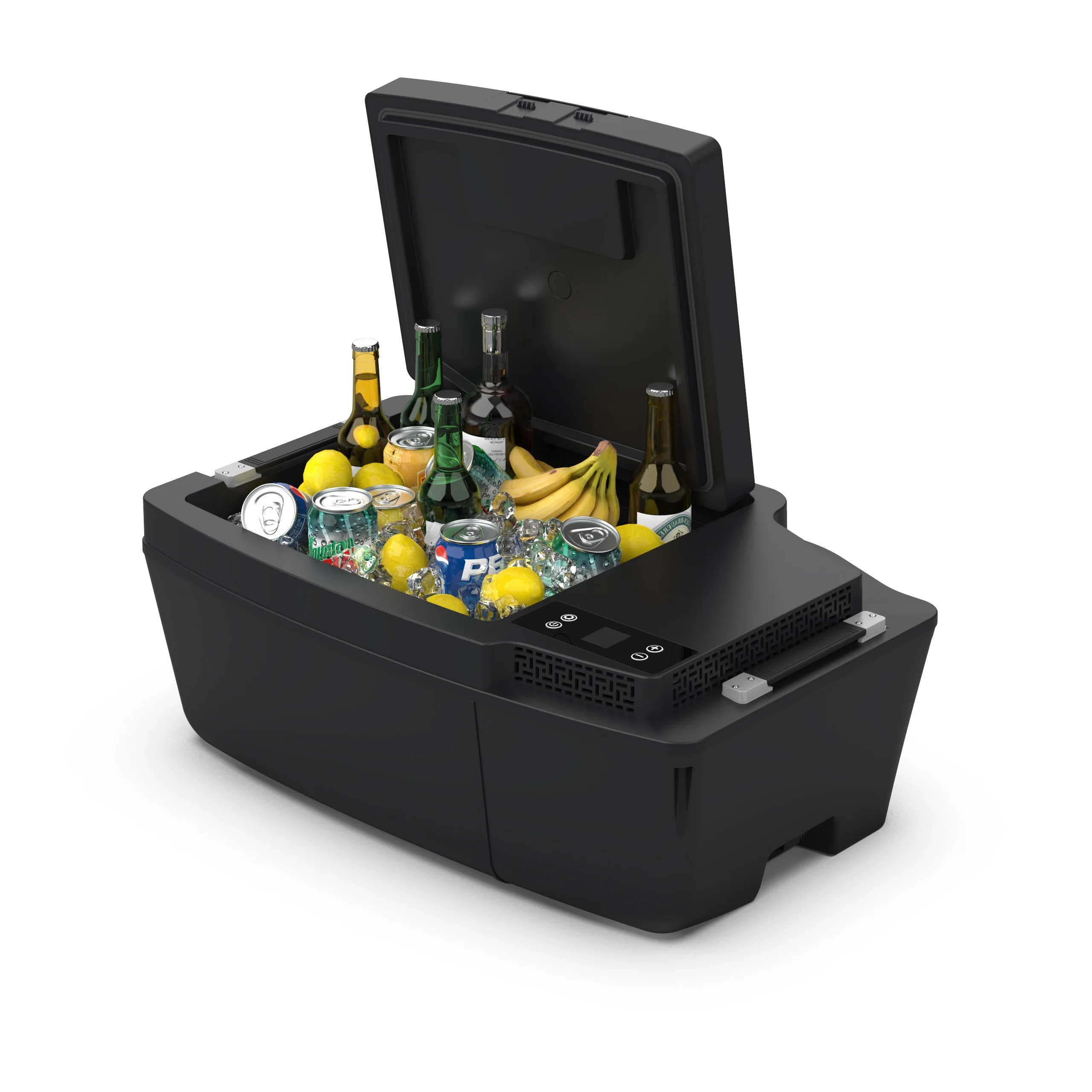 

CL Hot sale Small Convenient 12v Dc Compressor Portable Dc Fridge Electronic Control Solar Power Camping Refrigerator Car Freeze