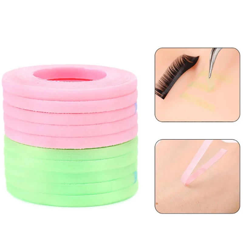 5 rotoli Micropore Lash Tape Lash Extension forniture strumenti per il trucco accessori per ciglia strumenti per il trucco nastro per il sollevamento delle ciglia