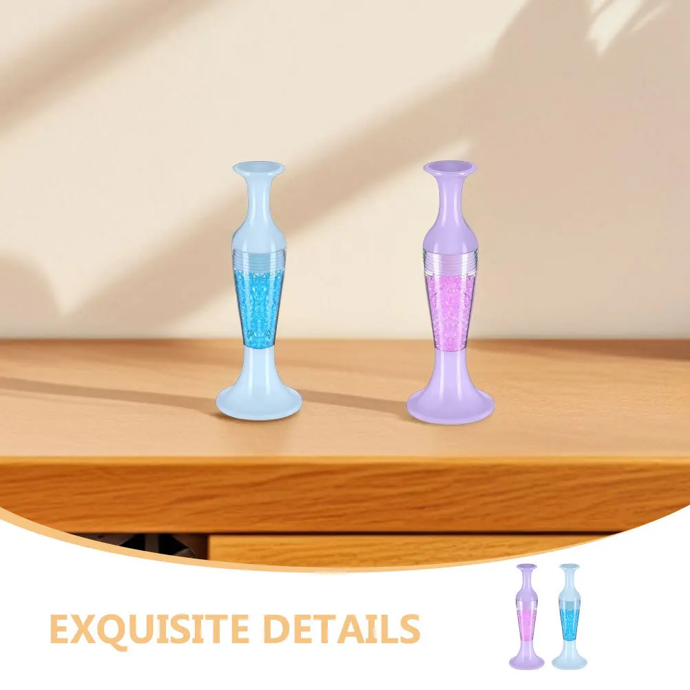 2 قطعة وعاء الزهور على شكل مسمار الفن القلم DIY بها بنفسك أداة التطريز الدقة الحرفية مانيكير التنقيط اكسسوارات مسمار الفن المعدات #5