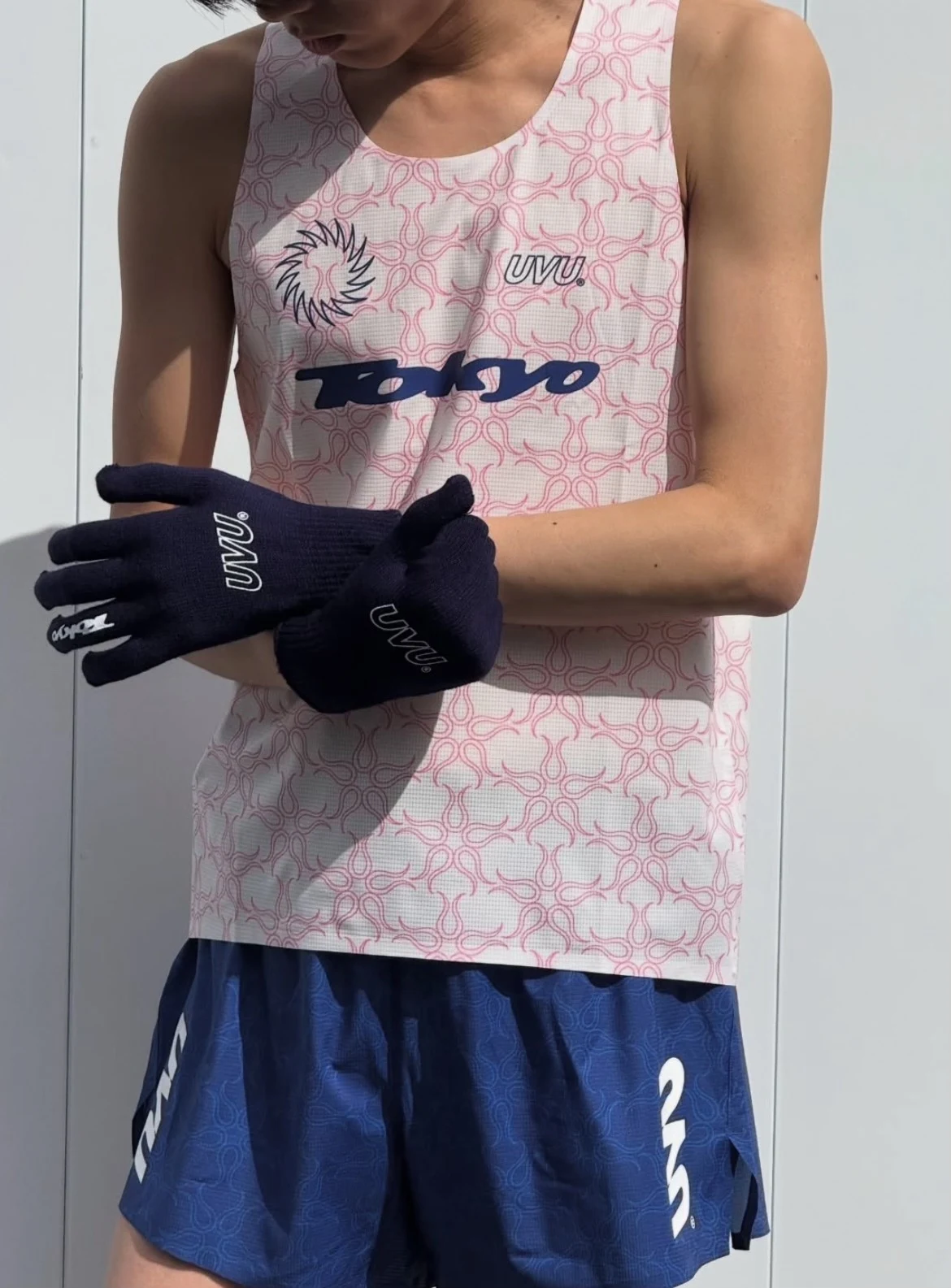 UVU Tokyo 26 Limited Tokyo Marathon Racing Vest Unisex Léger et respirant, débardeur athlétique pour l'entraînement à la course