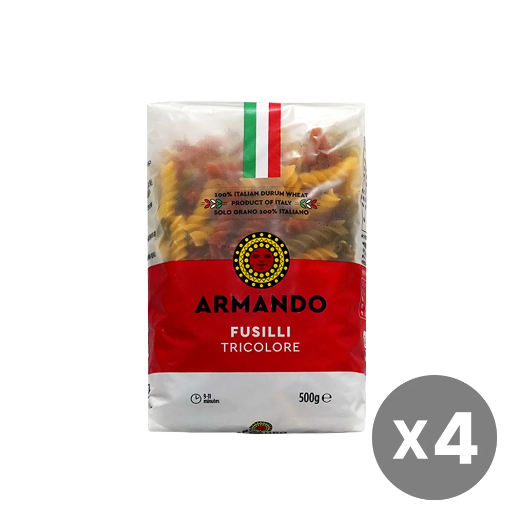 Armando Tricolor Fusilli 500g x 4EA