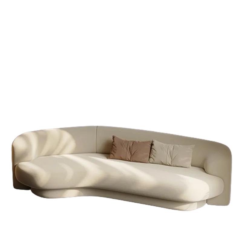 Włoska minimalistyczna sofa do salonu projektant nordycka luksusowa segmentowa sofa do salonu leniwa europa meble Sofy Do Salonu