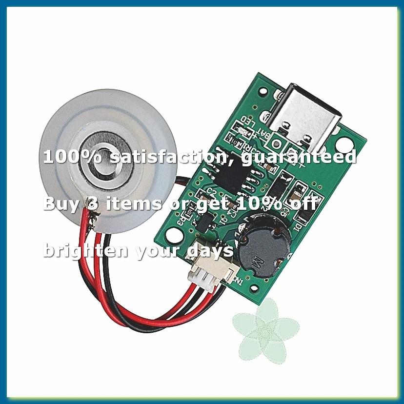 Usb Ultrasonic Mist Maker Atomizer Transducer Atomizer Film Plate Accessories Humidifier Rubber GasketA09G