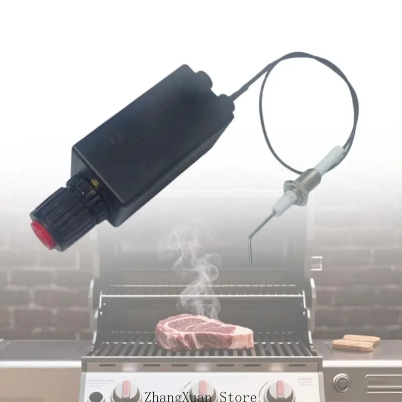 High Effiency Pulses Ignition Set BBQ Gas Grill Replacement Ignitor with Electrode Wire Universal Generator 3XUF