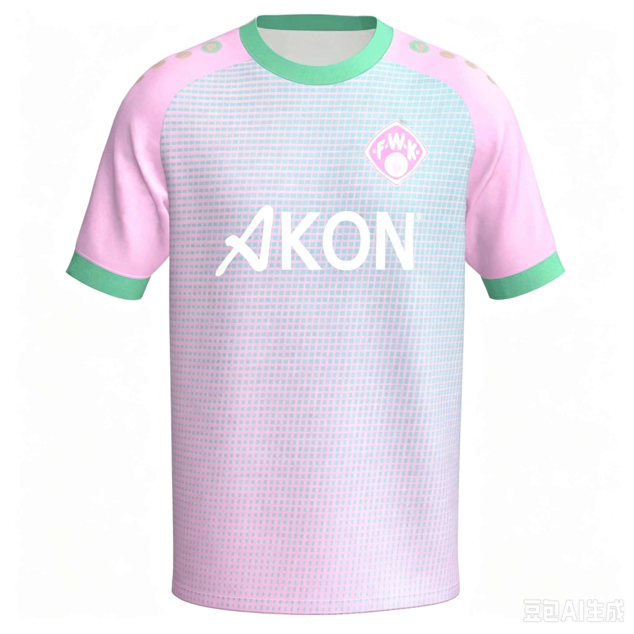 2026 Würzburger Kickers 3D-Druck Fußballtrikot Herren Sommer Schnelltrocknendes Kurzarm-T-Shirt Familien-Partnerlook – Detail 3