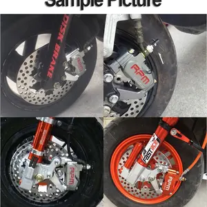 4 Kolbenbremse Pinzetten für Motorrad, Hauptzylinder, Rollerscheibenbremse, Vespa -Radialbaugruppe, 82 mm 8 Hauptverkaufsmota 4 Travao -Pumpe - №8