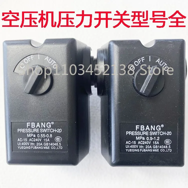 FBANG air compressor pressure switch air pump start stop pressure controller piston engine relay