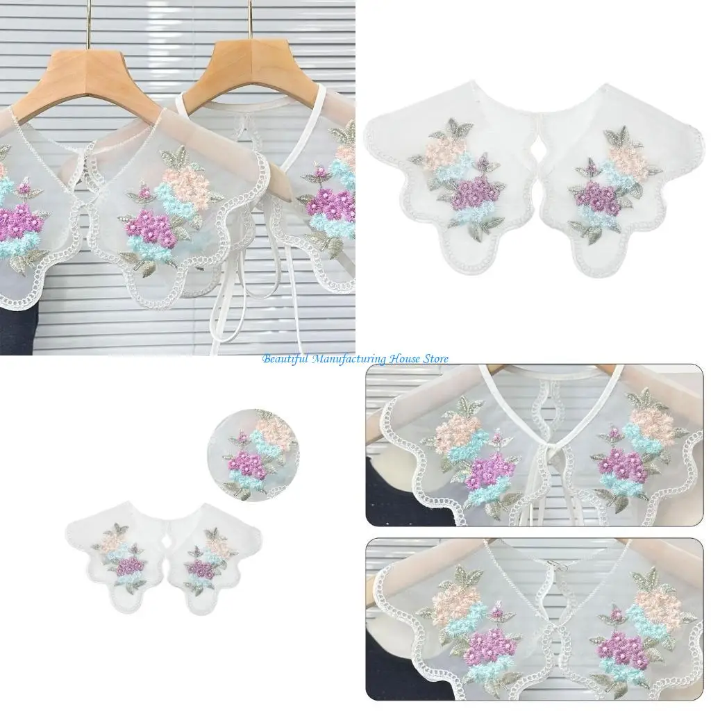 e56a-embroidery-colorful-floral-detachable-lace-faux-collar-for-women-dress-accessory