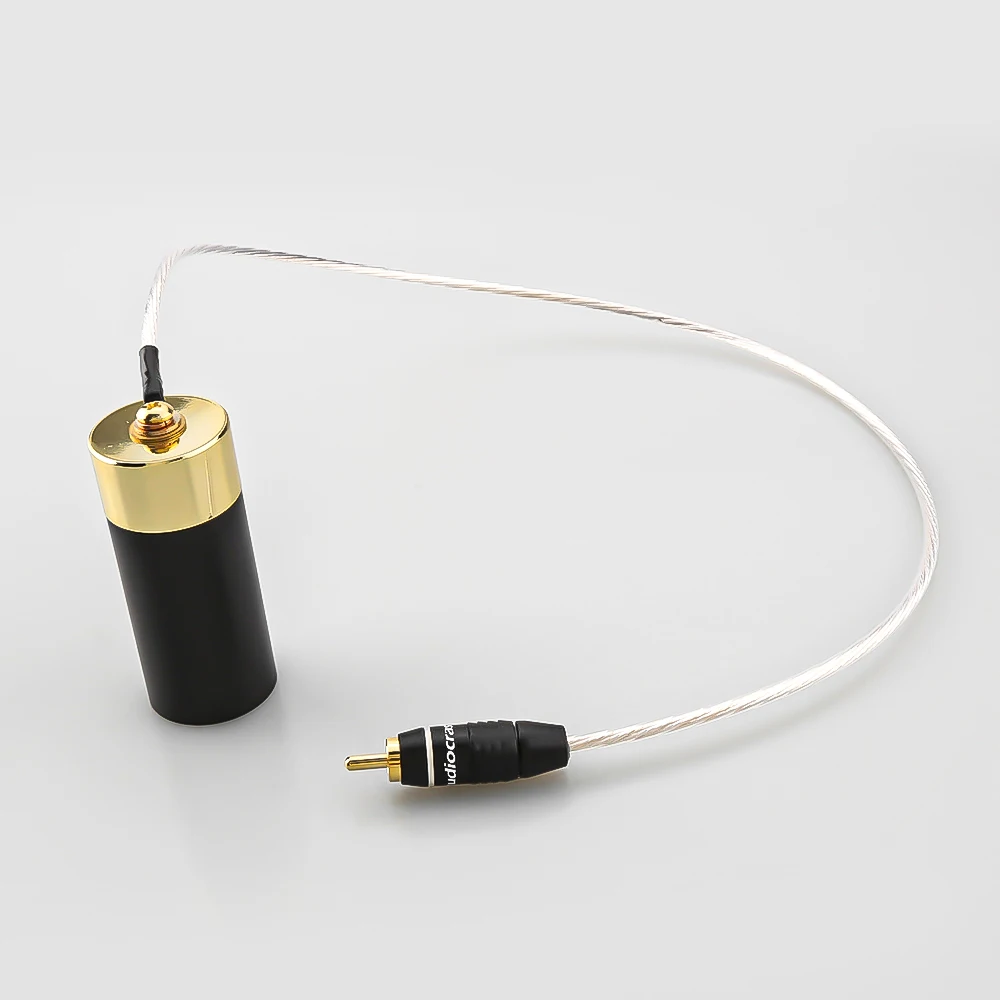 HiFi Audio Cable Ground Loop Noise Isolator GND Electron Black Hole Eliminate Static Electricity Power Purifier Electronic