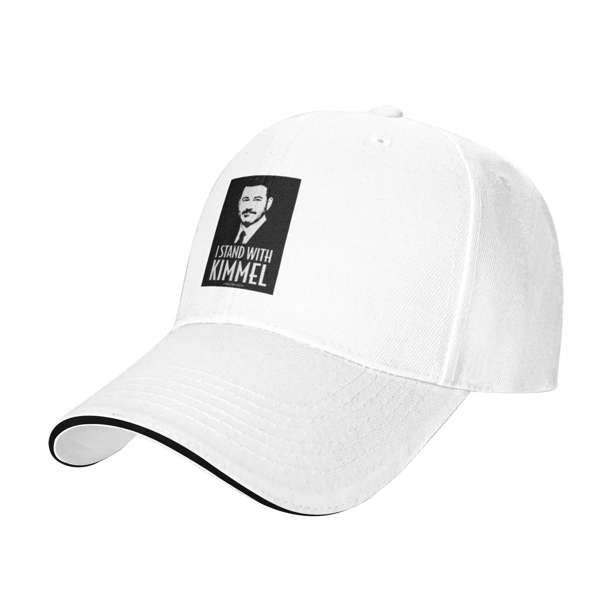 I Stand with Kimmel Supportive Statement Design Gift For Children Men Women A Baseball Cap Hat
