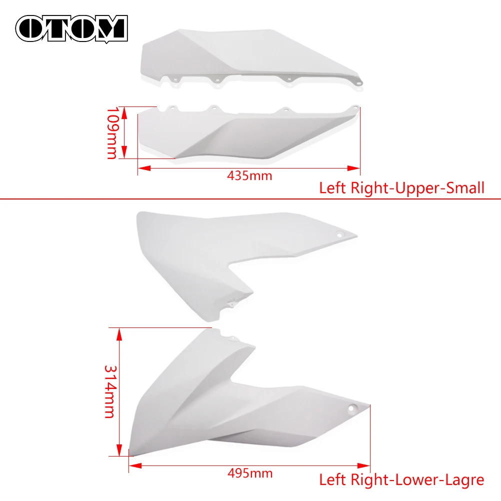 OTOM 2018 magasins de motos droit carburant précieux garde panneaux latéraux protecteur corps carénage couverture pour KTM Freeride E-SM Freeride E-XC