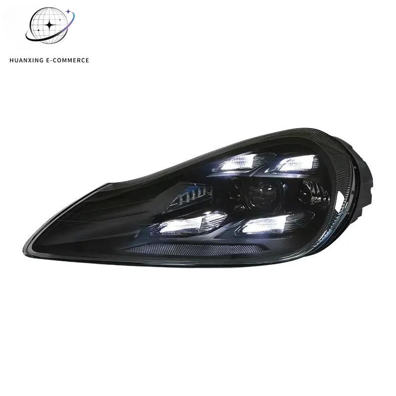 For Porsche Cayenne 957 Models LED Headlights Lamps DRL 2007-2010 Cayenne Front Lamp Upgrade 6000k 12V Headlights Customization