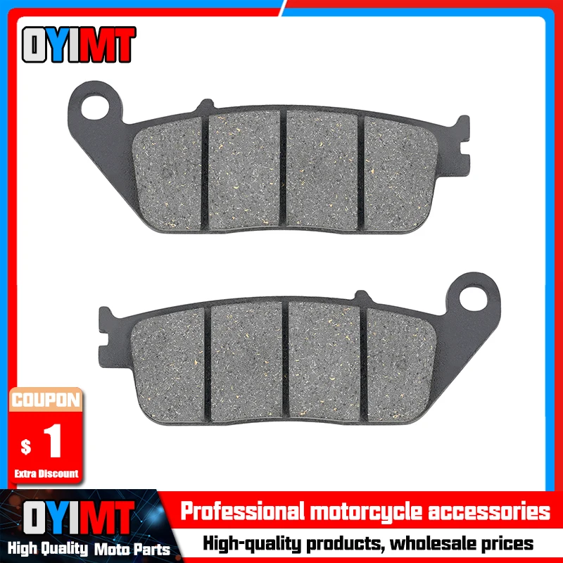 Motorcycle Front Brake Pads for HONDA CB 250 CB250 Two Fifty 92-05 CN250 03 VT 250 VT250 Magna 95-97 VTR 250 VTR250 98-10