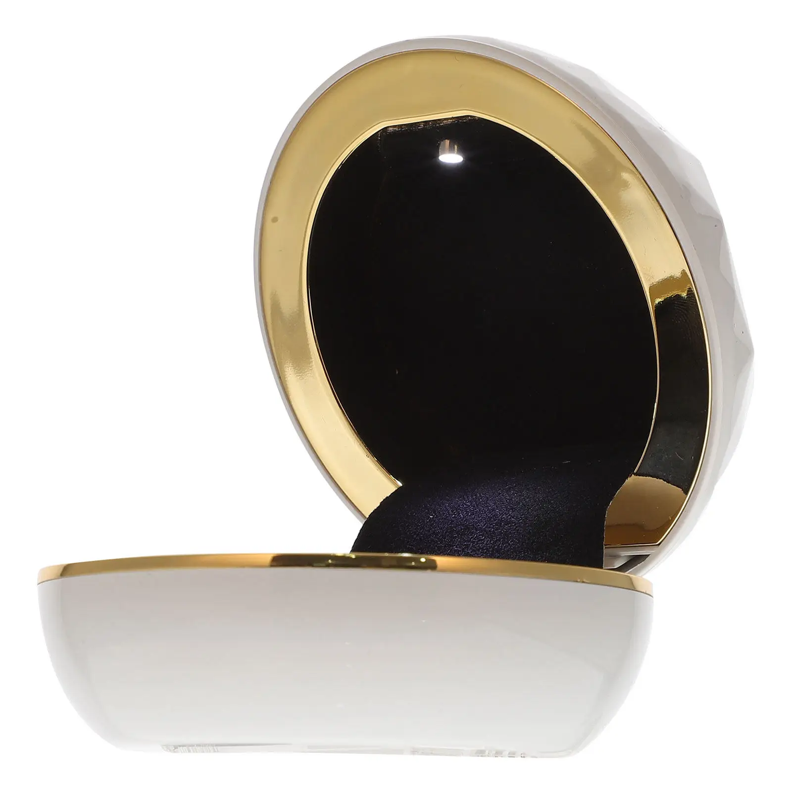 

Светодиодная шкатулка для обручального кольца, уникальный футляр для хранения ювелирных украшений, органайзер для помолвочного кольца с бриллиантом, подарок