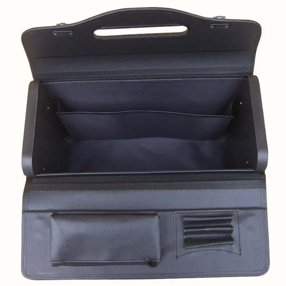 Business Suitcase Wheel Trolley Case 18 Inch PU Boarding Flight Box Laptop Tablet Computer Storage Bag Luggage Men Women Handbag