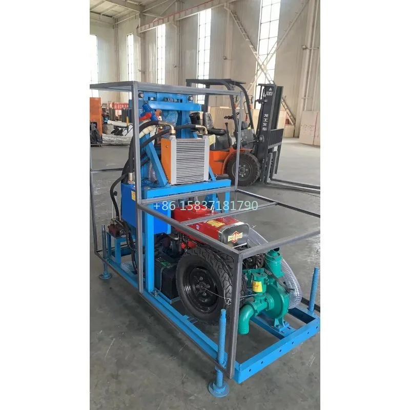 High Speed Drilling Rig Machine 100 Meter Depth Small Water Well Drill Rig Widely Using Drilling Rig Machine for Water Well